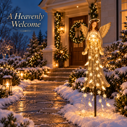✨ Shovenue Solar Angel Light – Christmas Garden Decoration