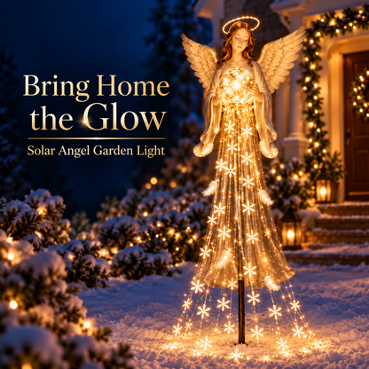 ✨ Shovenue Solar Angel Light – Christmas Garden Decoration