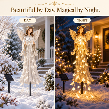 ✨ Shovenue Solar Angel Light – Christmas Garden Decoration