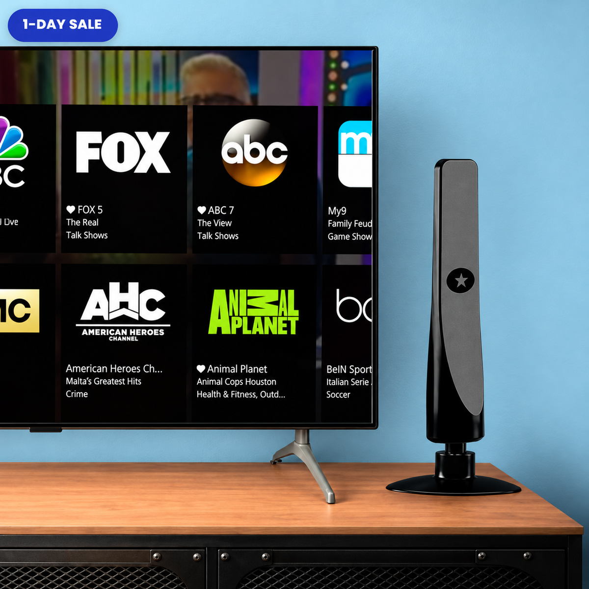 WaveMax - 100+ TV Channels, No Monthly Fees