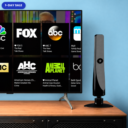 WaveMax - 100+ TV Channels, No Monthly Fees